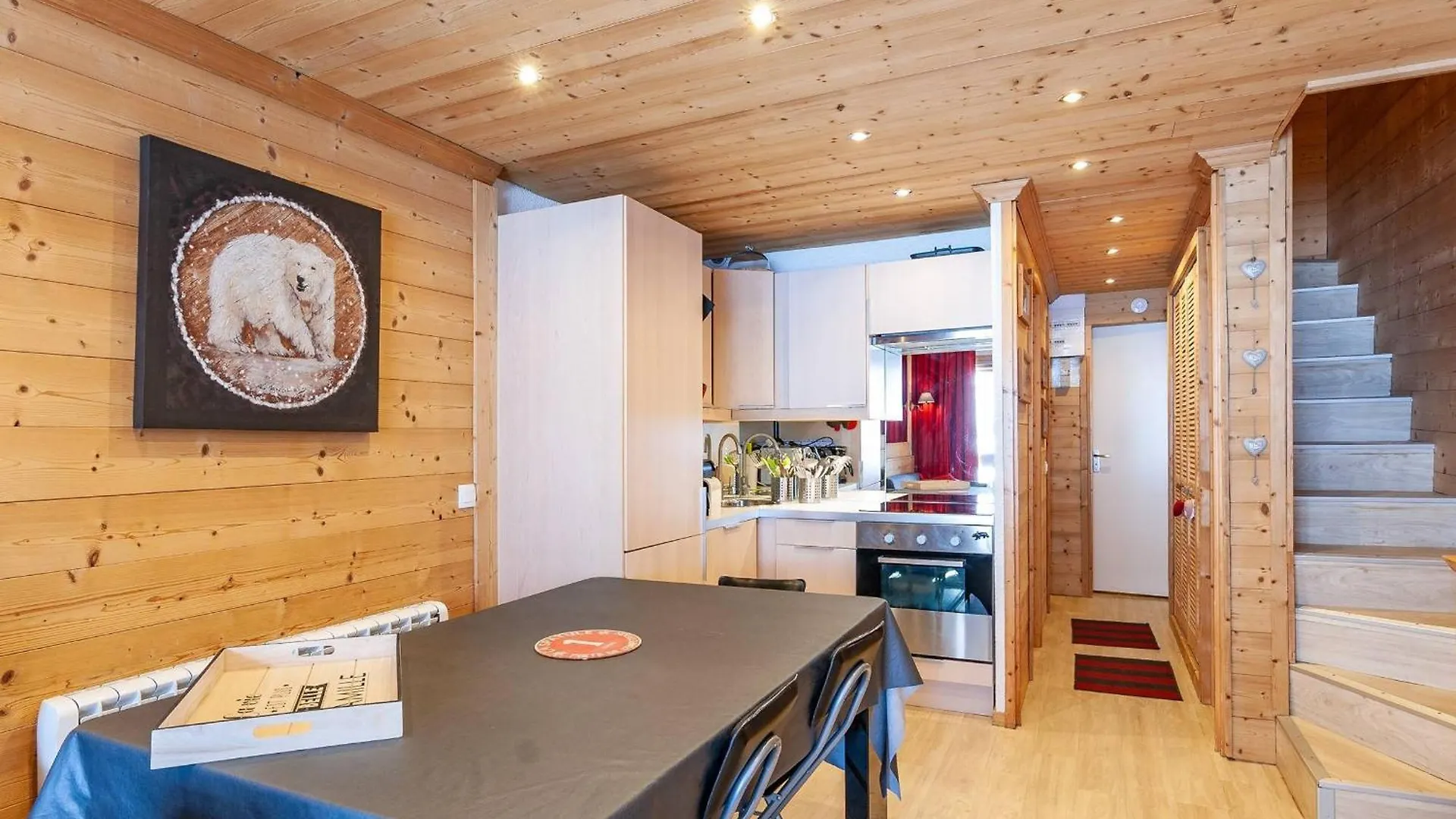 Charmant Duplex Renove 8 Pers, Balcon Sud, Meribel - Fr-1-355-236 Les Allues 0*,