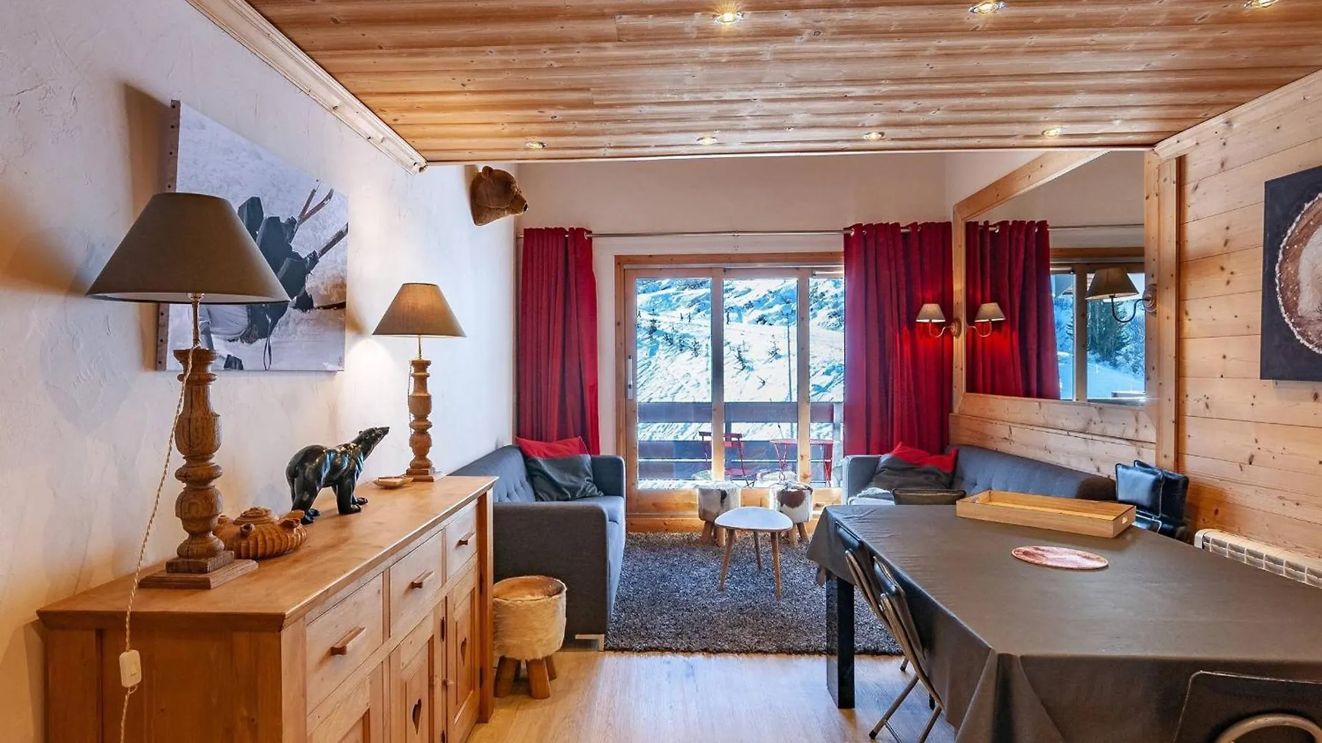 Apartment Charmant Duplex Renove 8 Pers, Balcon Sud, Meribel - Fr-1-355-236 Les Allues France
